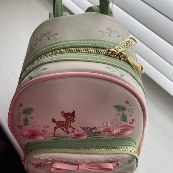 New Loungefly Bambi Springtime Mini Backpack main image 9